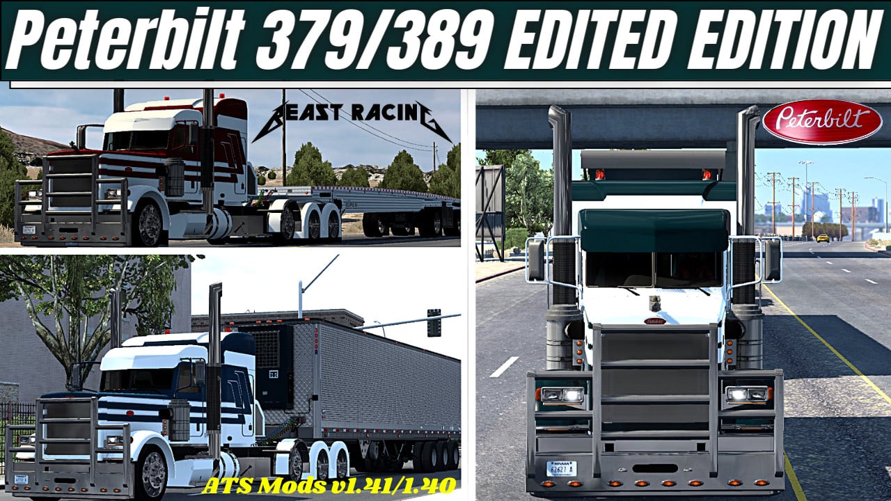 ✅Custom Peterbilt 379/389 THUNDERSTORM Edited Edition | American Truck Simulator